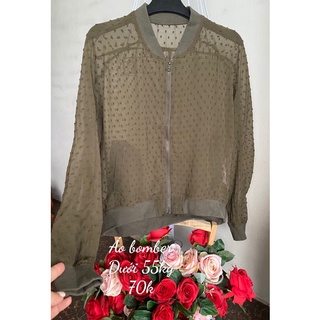 Áo khoác bomber kiểu