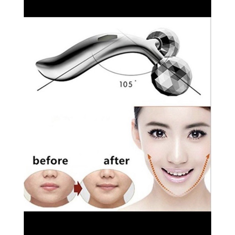 Con lăn mặt Massage 3D Hàn Quốc Nâng Cơ Mặt Cầm Tay- Cây lăn mặt sỉ(10-20cai-giá 22k) | BigBuy360 - bigbuy360.vn