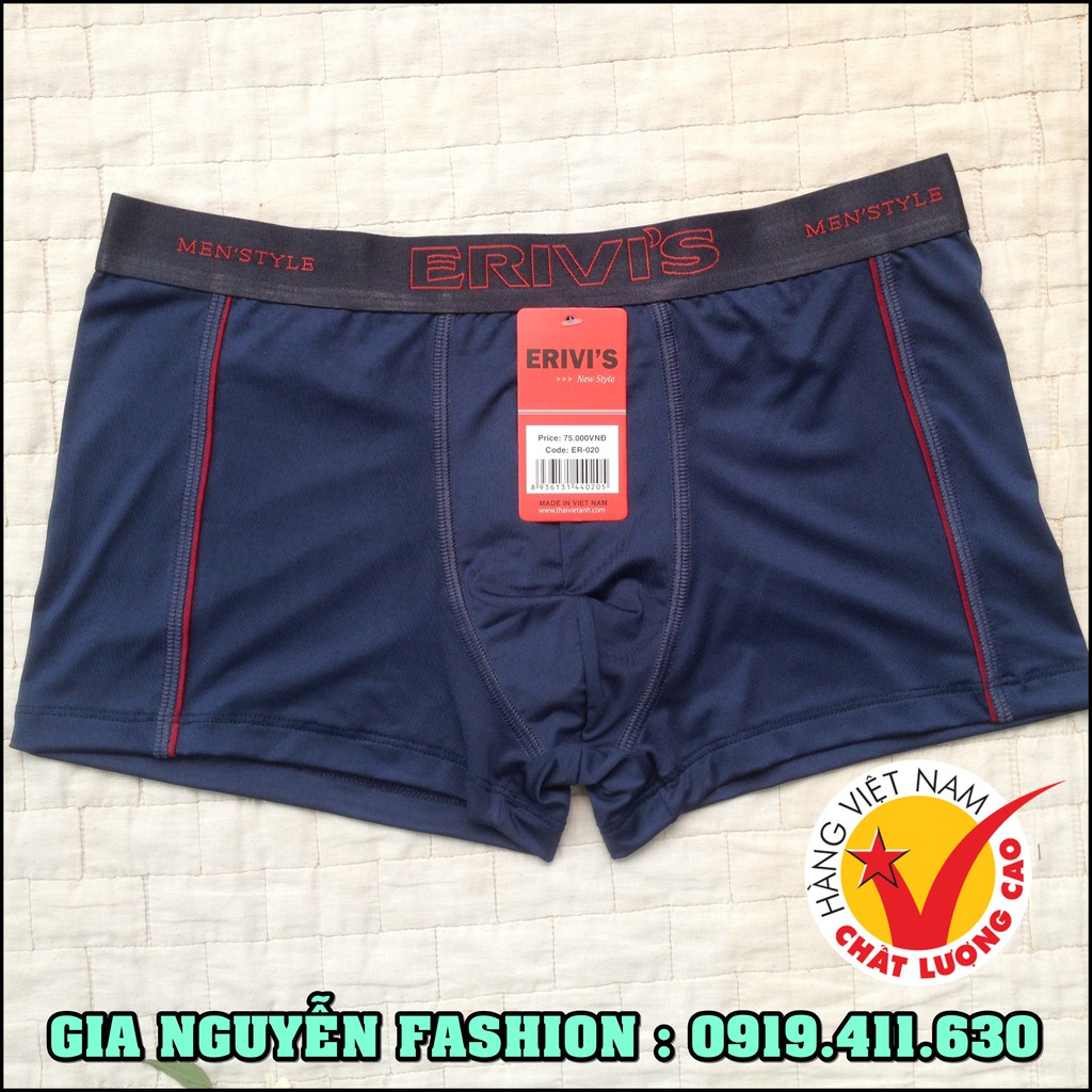 Quần Boxer Thun lạnh ERIVI'S - Hàng Việt Nam Cao cấp