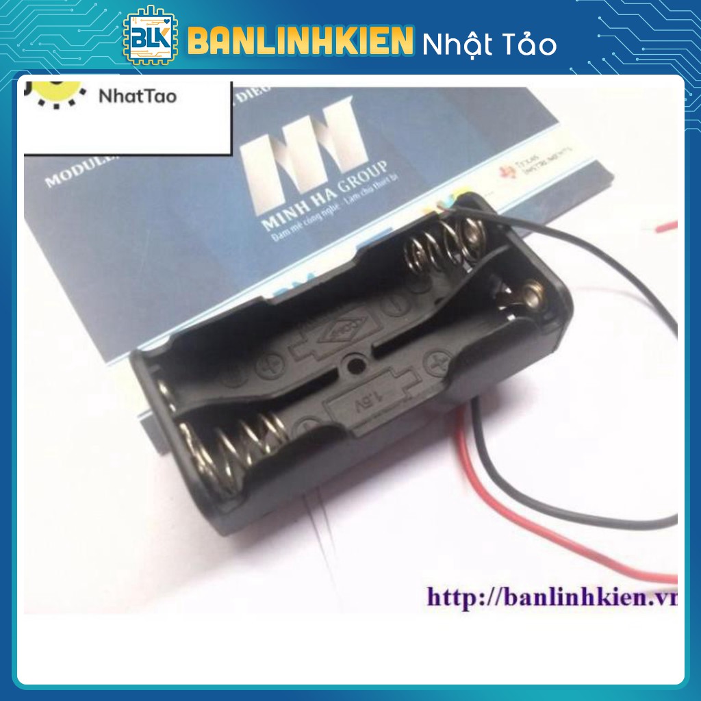 Hộp Đế Pin 2AAA Mã LK_01152