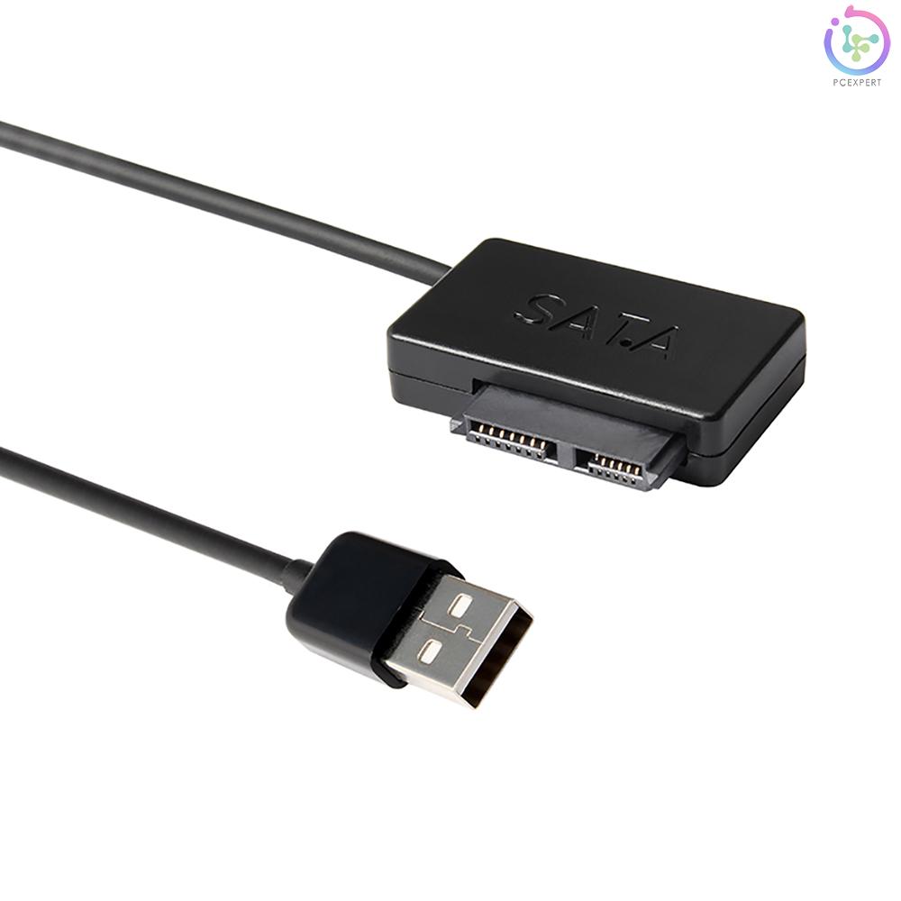 Cáp Chuyển Đổi Ổ Đĩa Quang Msata Sang Usb2.0 7 + 6pin Sata - Usb