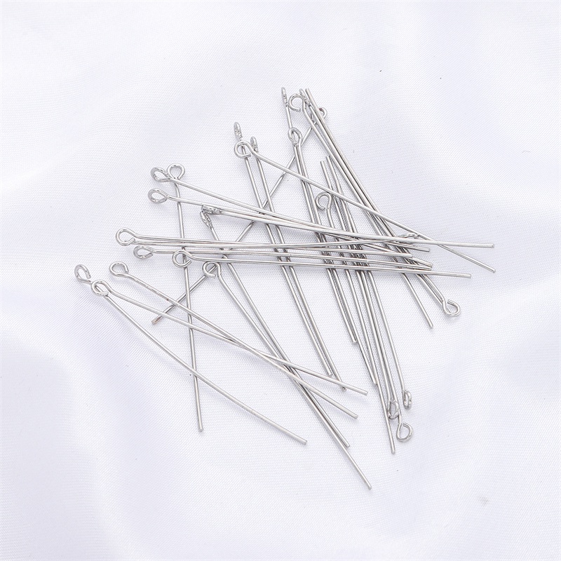 Bộ 50 Móc Mạ Vàng / Bạc 9 Lỗ Dùng Làm Bông Tai diy