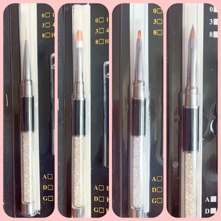 cọ đắp gel, cọ hoa cúc, cọ nét, cọ hoa nổi (cán đá cao cấp) 💞💞