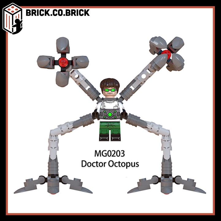 Đồ Chơi Lắp Ráp Siêu Anh Hùng Tiến Sĩ Bạch Tuộc Super Heroes Doctor Octopus MG0201
