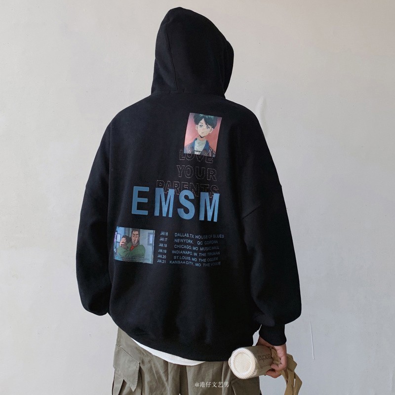 Áo Nỉ Nam Nữ Dài Tay Có Mũ Thời Trang Nhật | BigBuy360 - bigbuy360.vn