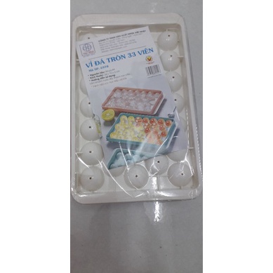 Khuôn đá bi #khuôn đổ thạch tròn 33 viên#tiêu chuẩn Việt