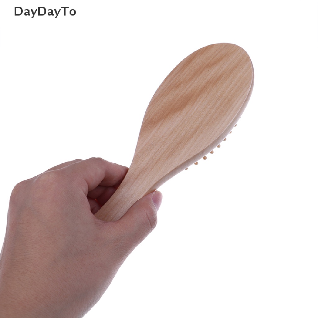 Lược Gỗ Tre Tự Nhiên Mát Xa Da Đầu Daydoytto