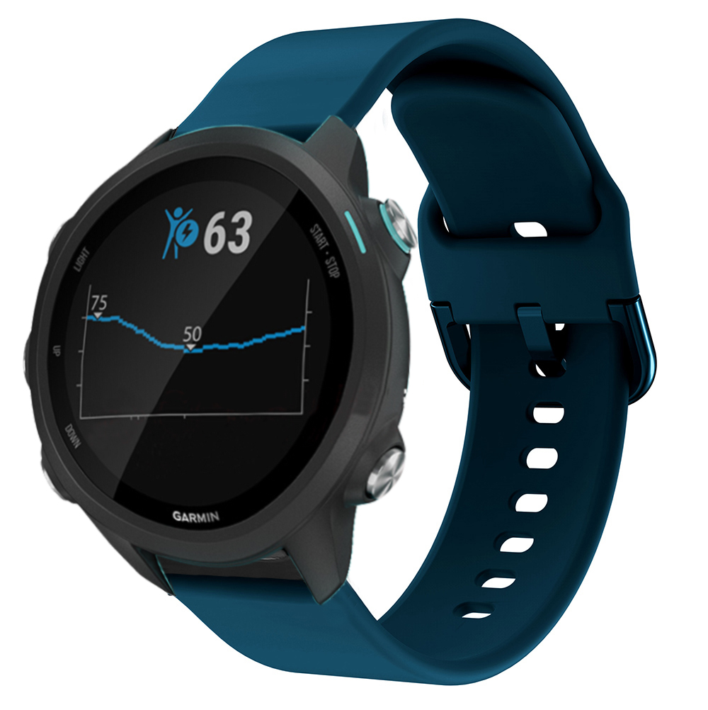 Dây Đeo Silicone 20mm Cho Đồng Hồ Thông Minh Samsung Galaxy Active / Huawei Watch 2 / Huawei Gt2 42mm Garmin Forerunner 245m / 245