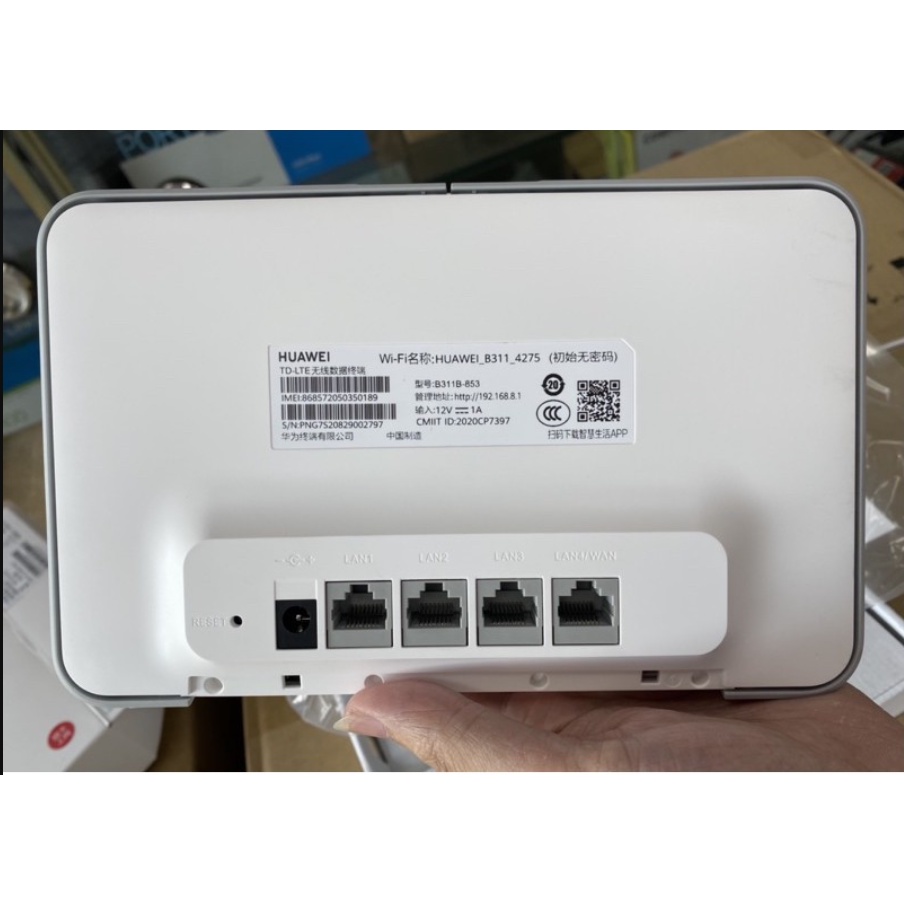 Bộ Phát Wifi 3G 4G Huawei B311 Tốc Độ Cao - Có Cổng Lan - Hỗ Trợ 32 Thiết Bị Kết Nối - Chuyên Lắp Xe Khách