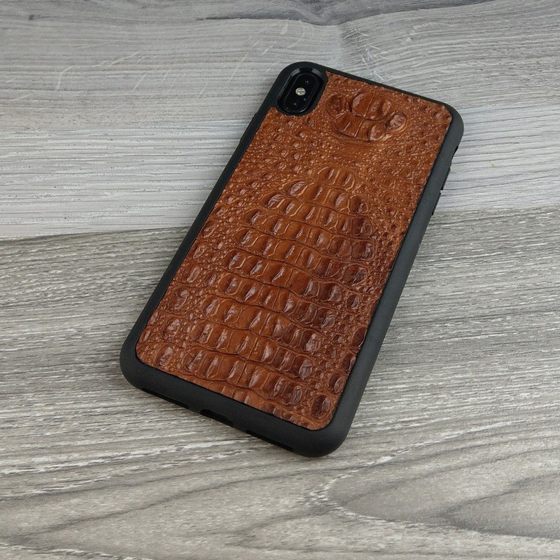 Ốp Lưng cho Iphone XS Max/IPhone X/IPhone XS/IIPhone 11 Pro Max/IPhone 12 Pro Max/IPhone 13 Pro Max Da thật Cá Sấu