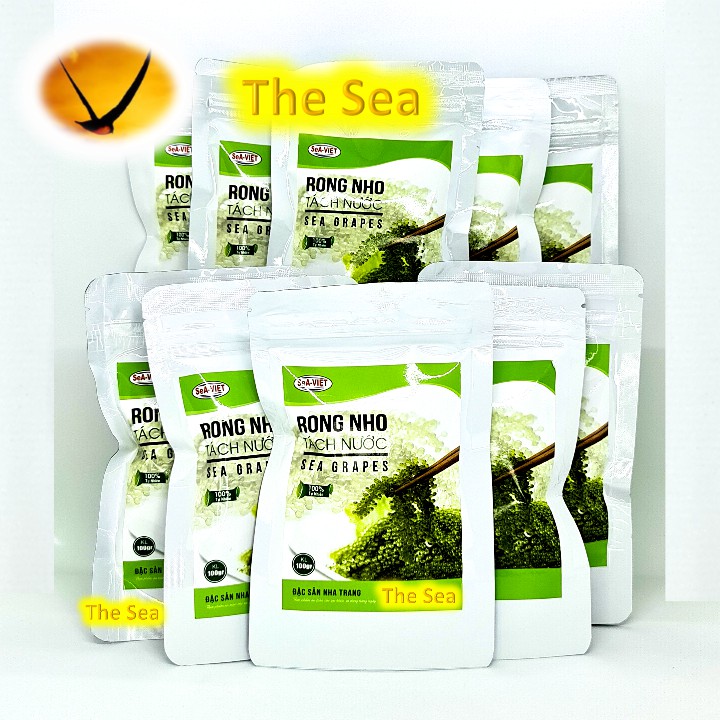 Rong nho tách nước Sea Việt 100g - Rong nho biển tách nước từ rong nho tươi ngon | BigBuy360 - bigbuy360.vn