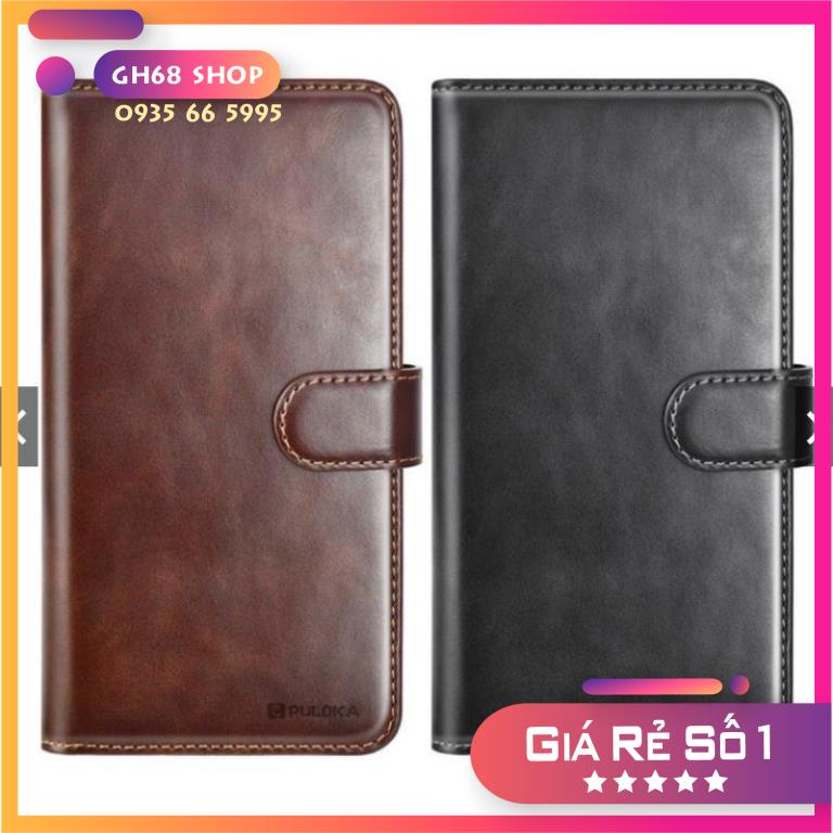 Bao da Puloka dạng ví cho Samsung S21 ,S 21 PLus, S21 Ultra