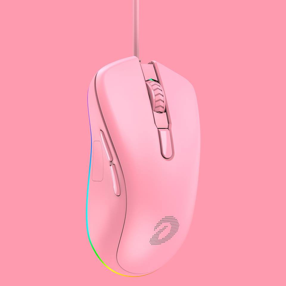 Combo Bộ Bàn Phím + Chuột + Tai Nghe + Lót Di Chuột Màu Hồng DAREU - Bộ bàn Phím Chuột Gaming Màu Pink