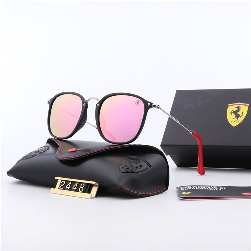 Wayfarer Ray-Ban_ chính hãng Kính râm 2021 Thời trang Hàn Quốc mới Kính râm nam nữ một mảnh Cặp đôi hợp thời trang Du lịch ngoài trời Kính râm lái xes