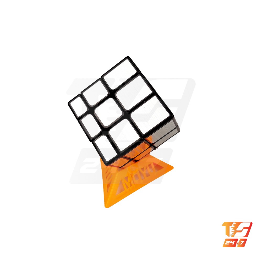 Khối Rubik 3x3 Biến Thể Bạc MoYu MeiLong Mirror - Đồ Chơi Rubic Gương 3 Tầng 3x3x3