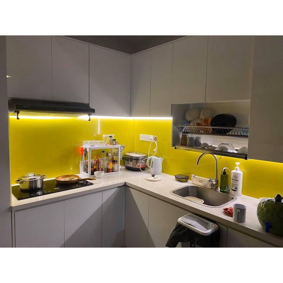 Đèn led cảm ứng tủ bếp mạ vàng đẳng cấp