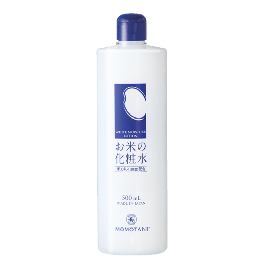 Nước hoa hồng dưỡng trắng MOMOTANI white moisture lotion 500ml