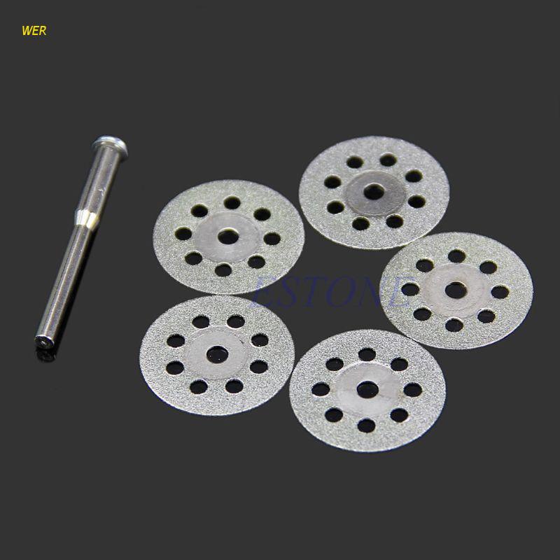 Set 5 đĩa cắt kim cương mini 22mm