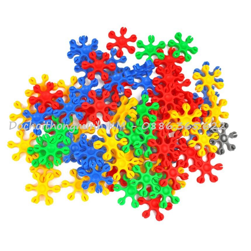 T41 - Túi Lego hình hoa lắp ghép khoảng 120 chi tiết