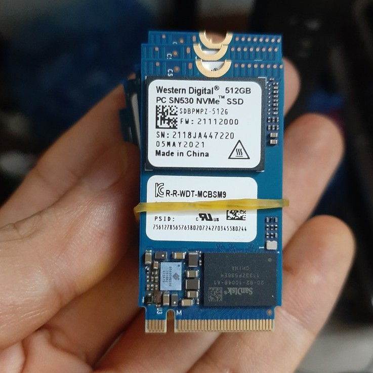 Ổ cứng SSD M2-PCIe 512GB WD SN530 NVMe 2242 - bảo hành 3 năm | BigBuy360 - bigbuy360.vn
