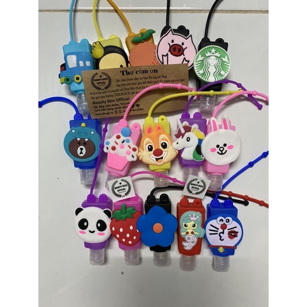 Gel Rửa Tay Sát Khuẩn Túi Treo Hình Thú 30ml