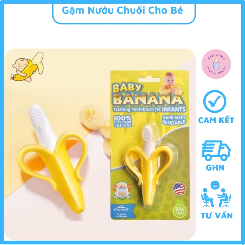 GẶM NƯỚU CHUỐI AN TOÀN CHO BÉ YÊU