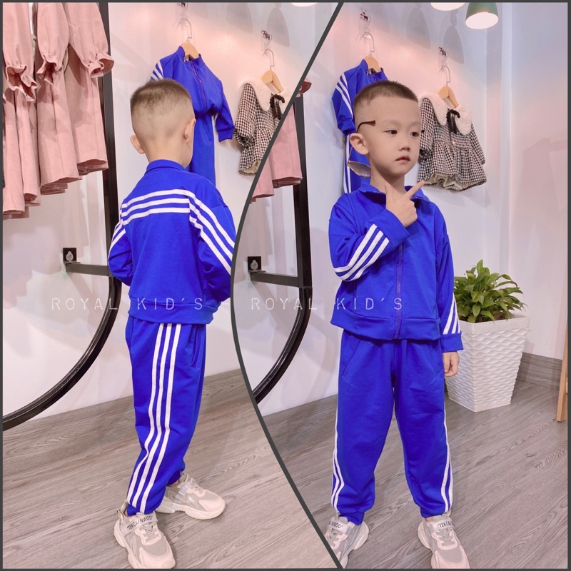 Bộ thu đông bé trai , bé gái phong cách năng động , cá tính