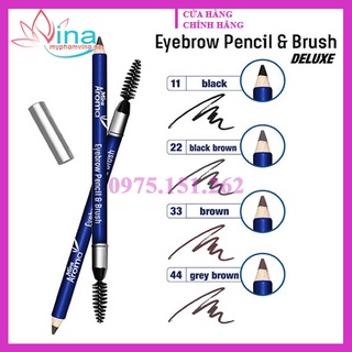 Chì kẻ mày mira aroma eyebrow pencil & brush deluxe