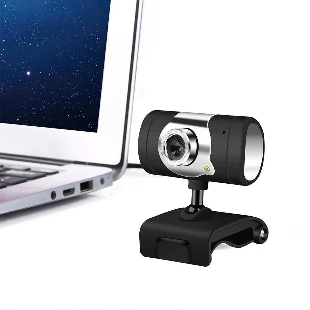 Truyền hình trực tiếp HD, webcam USB PC 480P, Mini Plug and Play Video Calling Camera Computer