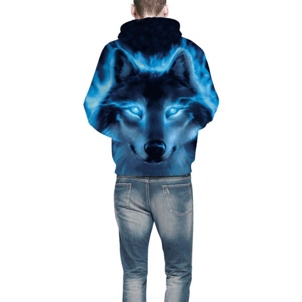 Áo hoodie in hình sói 3D cá tính cho nam nữ | BigBuy360 - bigbuy360.vn