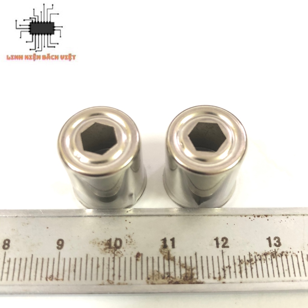 Đầu chụp đèn lò vi sóng hình lục giác cao 18mm, đường kính 16mm chất lượng tốt