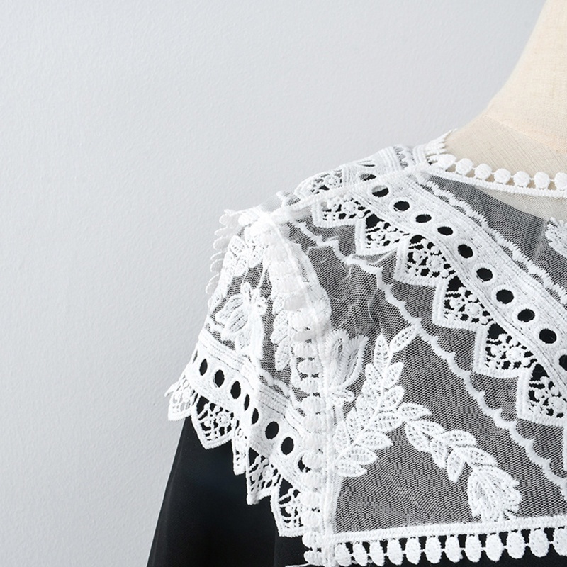 Dây Ren Hoa Đeo Cổ Phụ Kiện May Vá Cho Váy Cưới