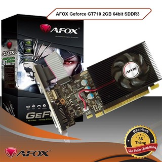 Card Màn Hình VGA AFOX GT710 (2GB / 64bit / DDR3) hàng mới chính hãng