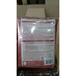 sét 10 miếng mặt nạ sâm hàn quốc