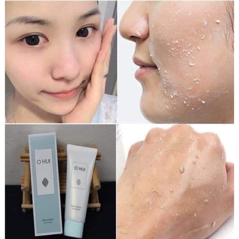 Tẩy da chết OHUI Clear Science Soft Peeling 100ml - Chính hãng LGVina có tem