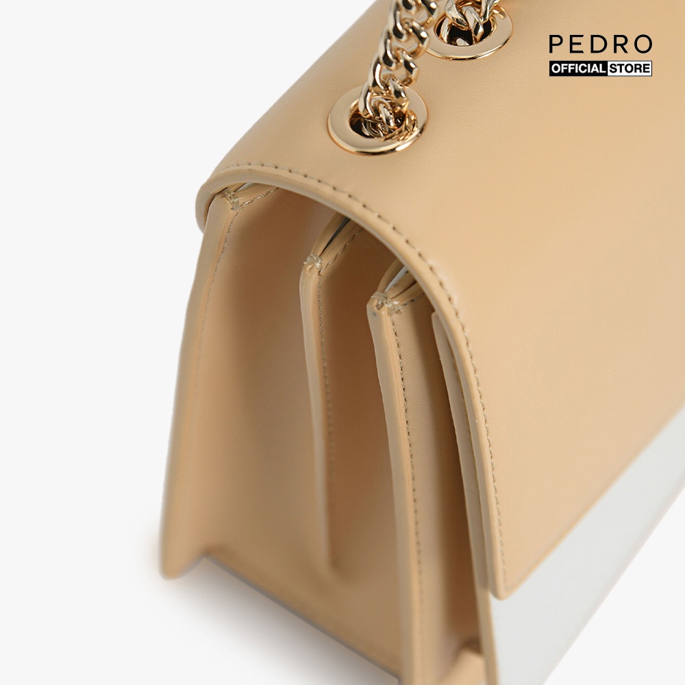 PEDRO - Túi đeo vai nữ chữ nhật nắp gập Croc Effect PW2-75210011-4-24