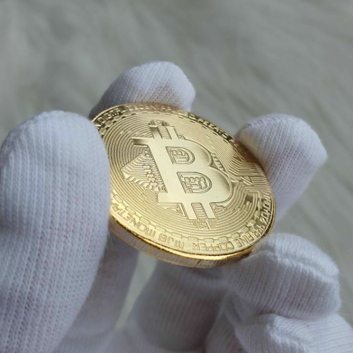 Đồng BITCOIN mạ Vàng 24k Cao cấp nhất thị trường