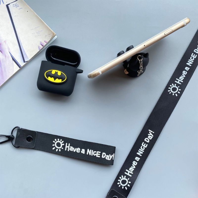 Ốp Lưng Silicone Hình Siêu Anh Hùng Cho Sạc Qcy T8