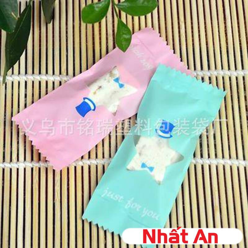 Túi đựng kẹo nougat (4x9cm) 200 cái - nhóm 2