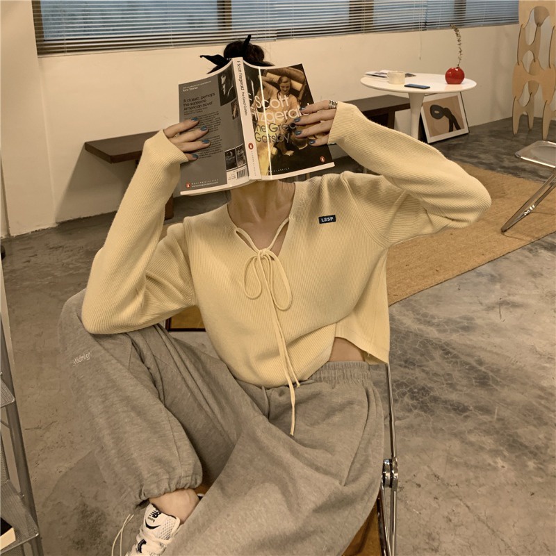 Áo sweater Perty thiết kế kiểu dáng đơn giản thời trang mùa thu theo phong cách Hàn Quốc dành cho nữ