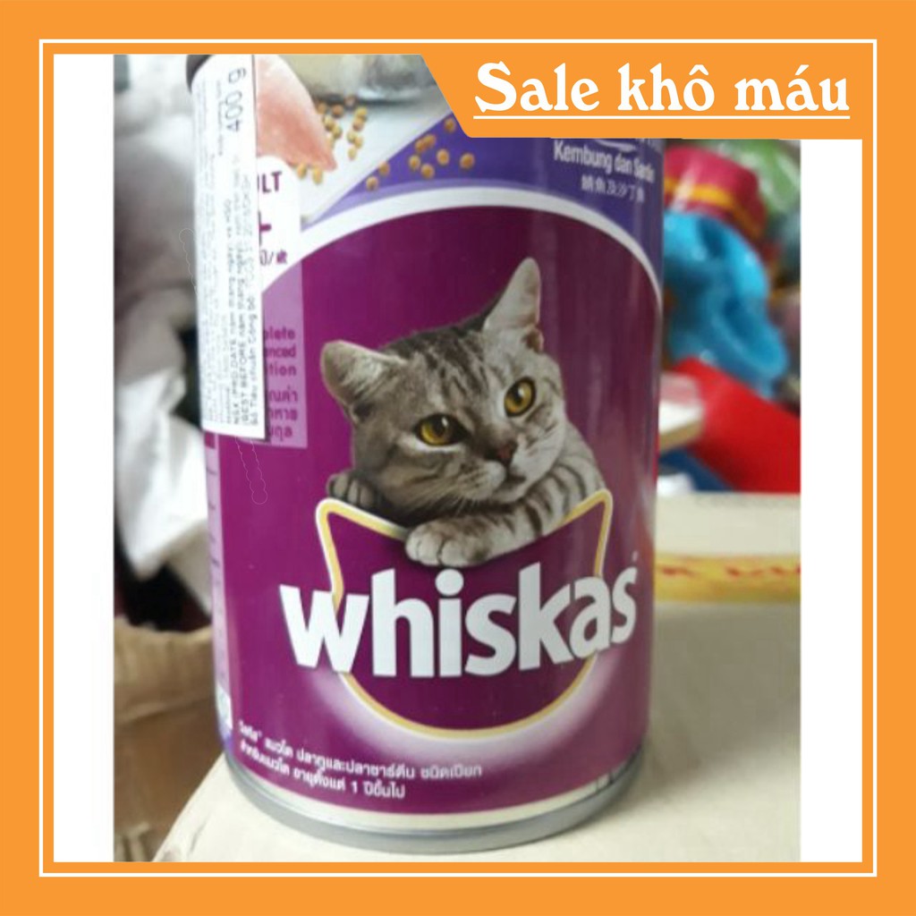 [FLASH SALE]  Thức ăn cho mèo Pate cá thu dạng lon cho mèo