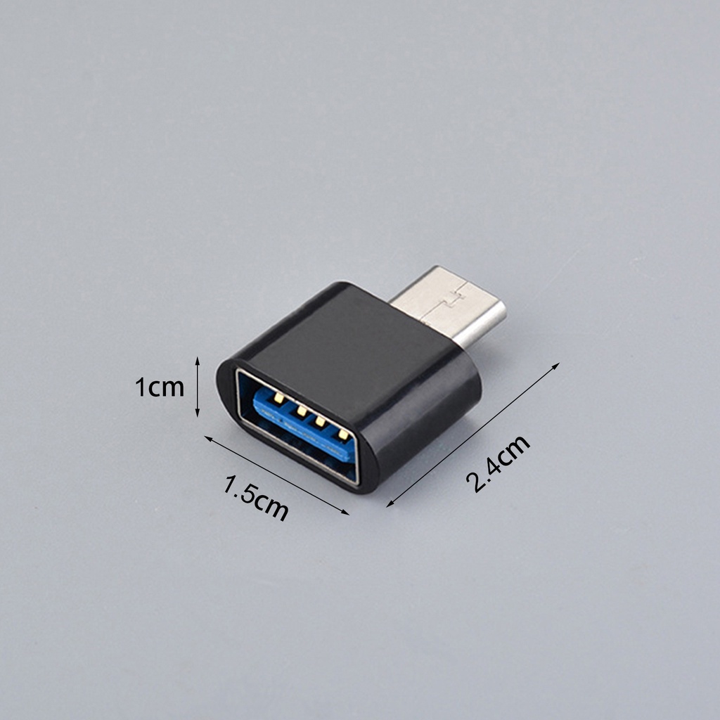 Set 2 Đầu Chuyển Đổi Tốc Độ Cao Type C Sang Usb Otg Cho Chuột Máy Tính