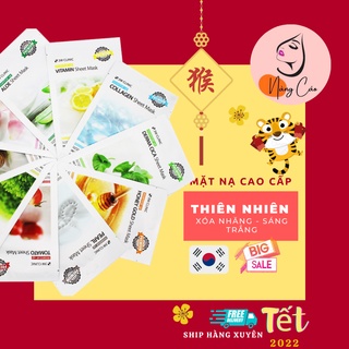 Mặt nạ dưỡng trắng da, ngừa lão hoá 3W Clinic Essential Up 1 Miếng 25ml - 10 Mùi