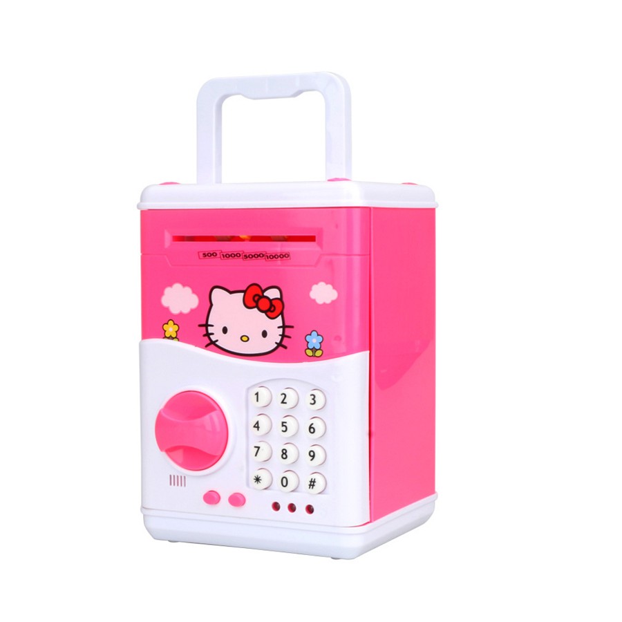 Két sắt mini giữ tiền cho bé ( cây ATM )