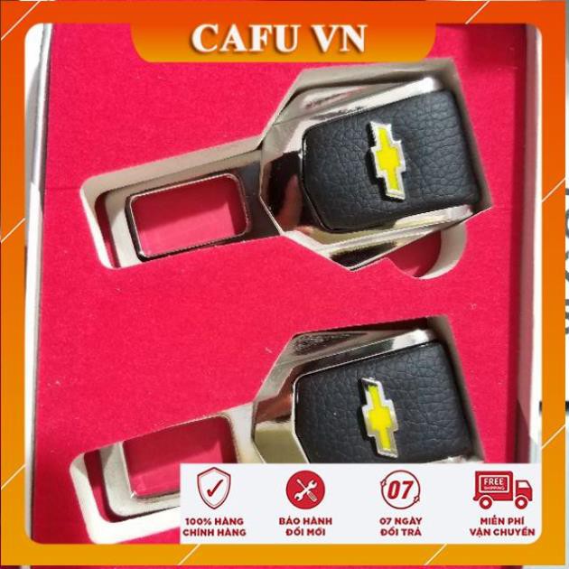 Chốt cài dây an toàn chốt cắm móc loại cao cấp có full logo hãng xe - CAFU VN