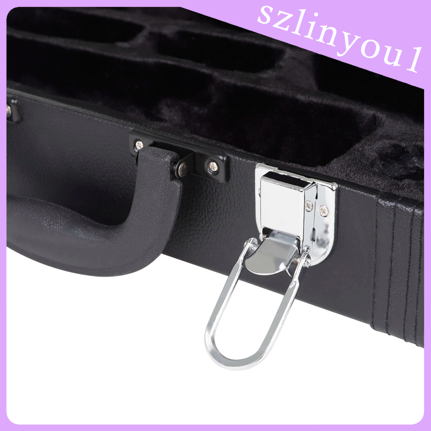 New Arrival Clarinet Storage Case Portable Padded Box Smooth Grip Instruments Accs