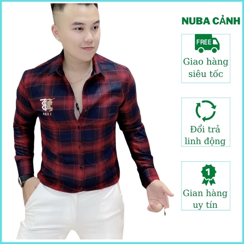 Áo sơ mi nam dai tay,chất vải lụa kẻ sọc cao cấp,đẹp giá rẻ,AT 06