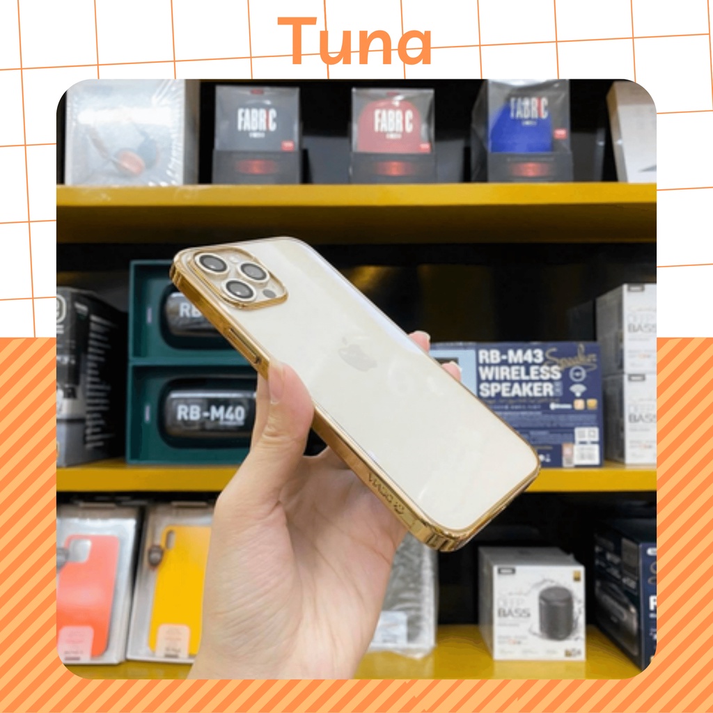 Ốp lưng Devia mạ viền Crom dành cho iPhone 13/ 13 pro/ 13 promax/ 12/ 12 pro/ 12 Promax/ 11 Promax