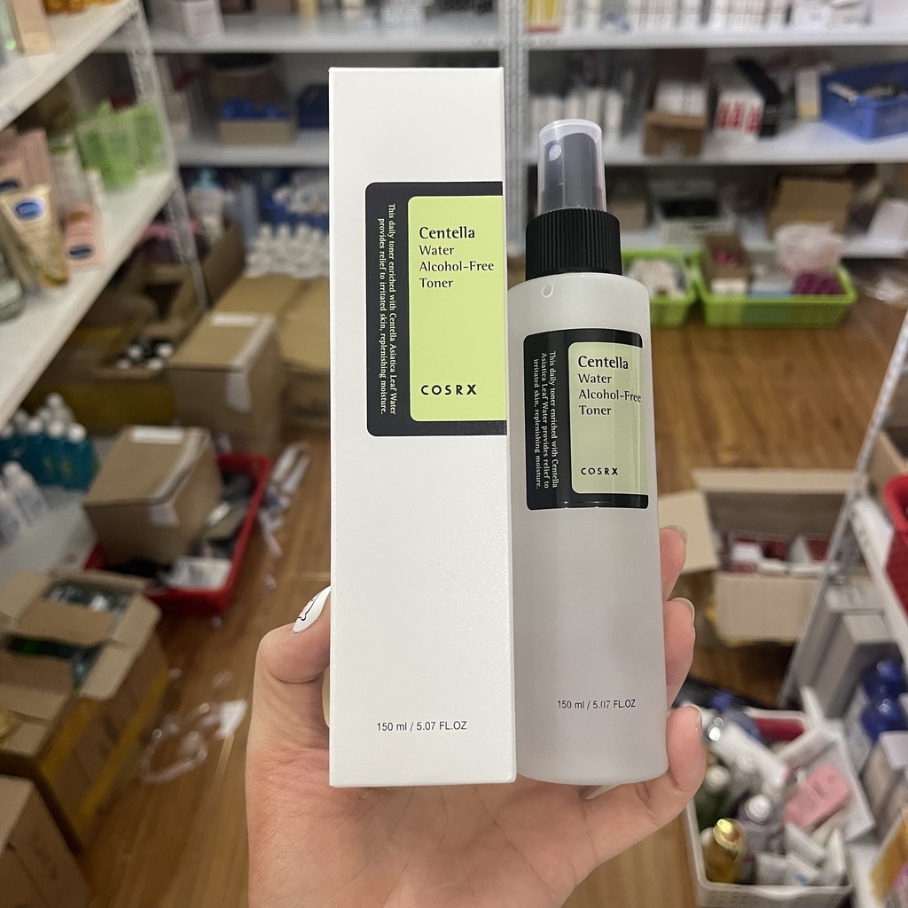 Toner rau má Cosrx - giảm mụn Centella Water Acohol Free 150ml (Chính hãng)