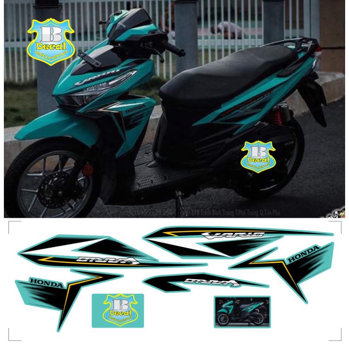 Tem vario 2017 xanh ngọc